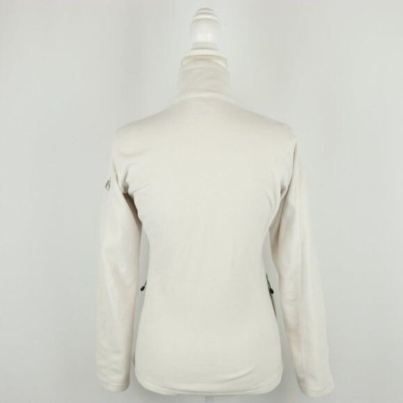 Eddie Bauer First Ascent Women's XS Off White Fleece Full Zip Jacket - Picture 3 of 10